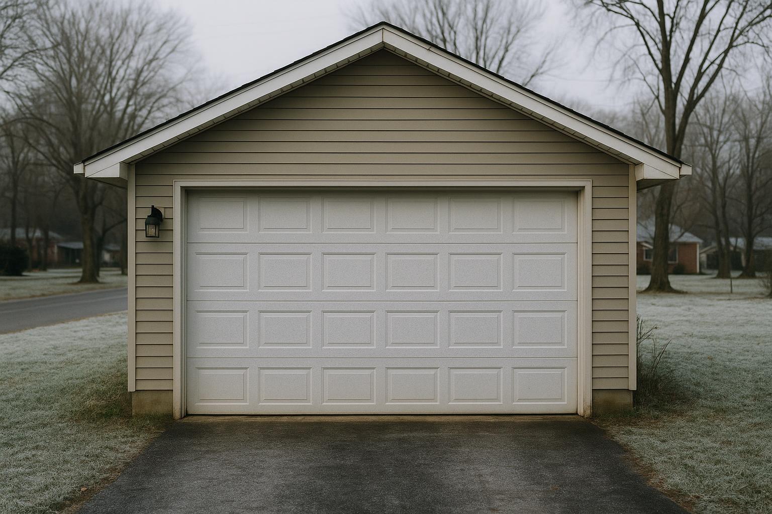 What to Do When Your Garage Door Won't Open in Cold Weather